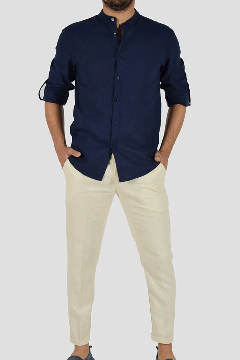 CAMICIA IN LINO - immagine 7