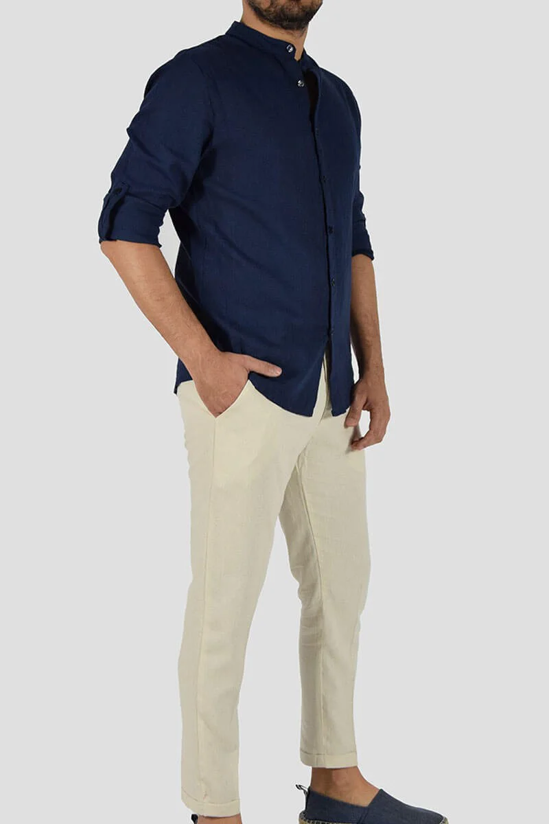 CAMICIA IN LINO - immagine 8