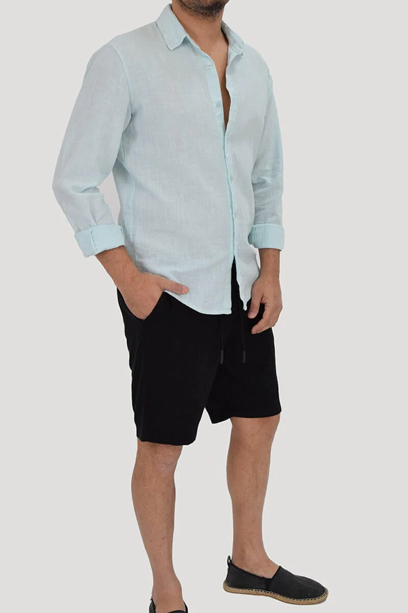 CAMICIA IN LINO - immagine 4