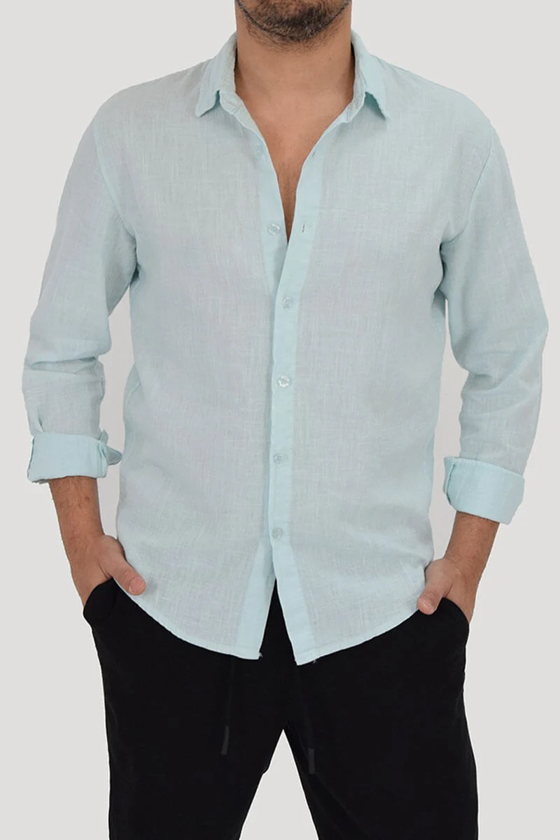 CAMICIA IN LINO - immagine 2