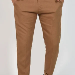 PANTALONI CAPRI IN LINO