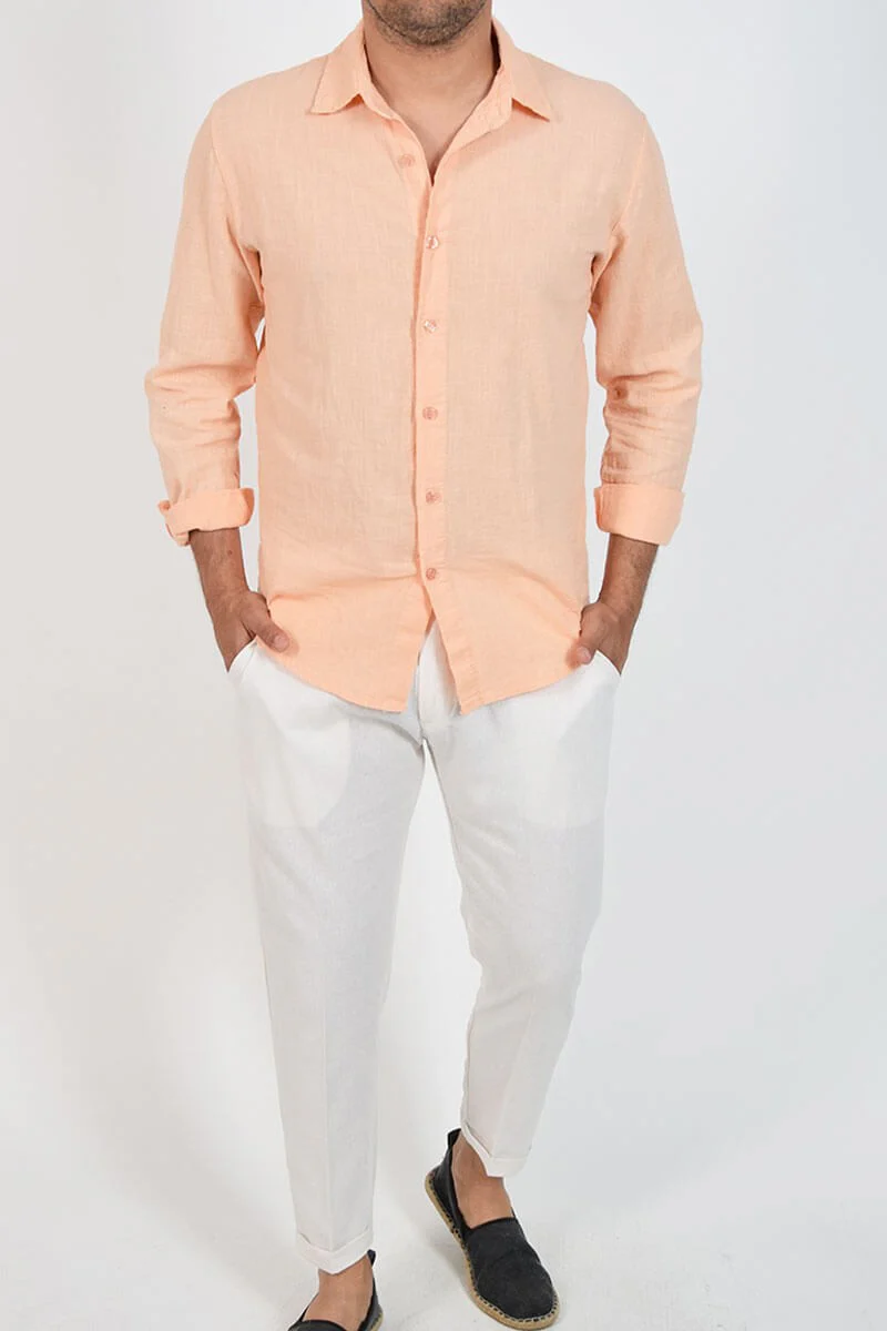 PANTALONI CAPRI IN LINO - immagine 6