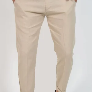 PANTALONI CAPRI IN LINO