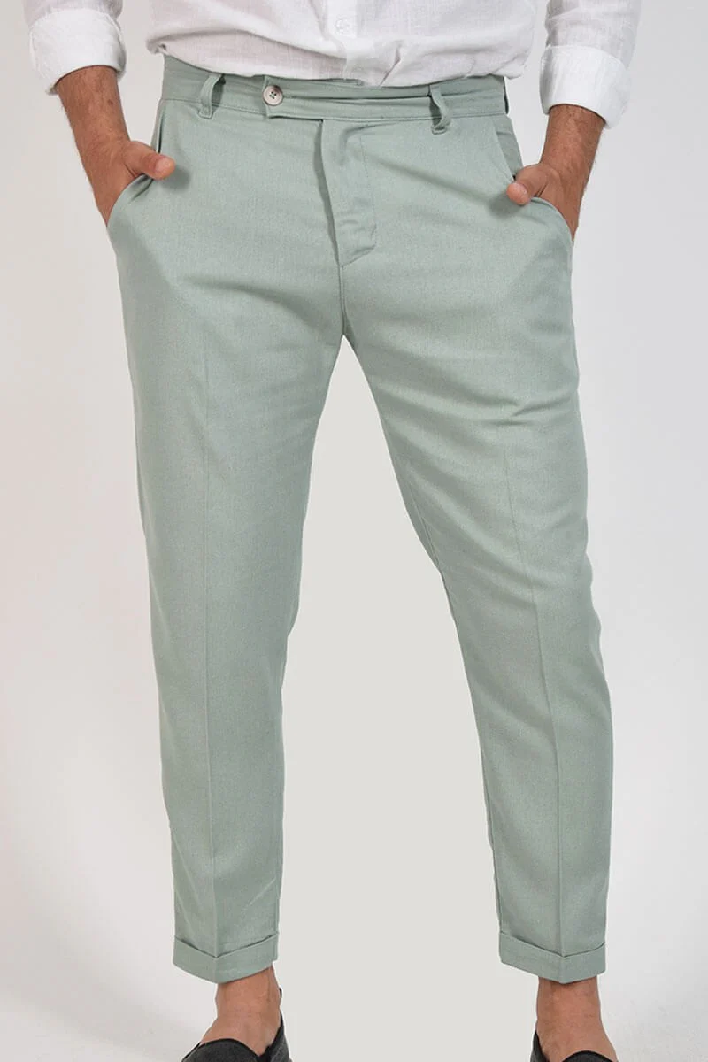 PANTALONI CAPRI IN LINO - immagine 4