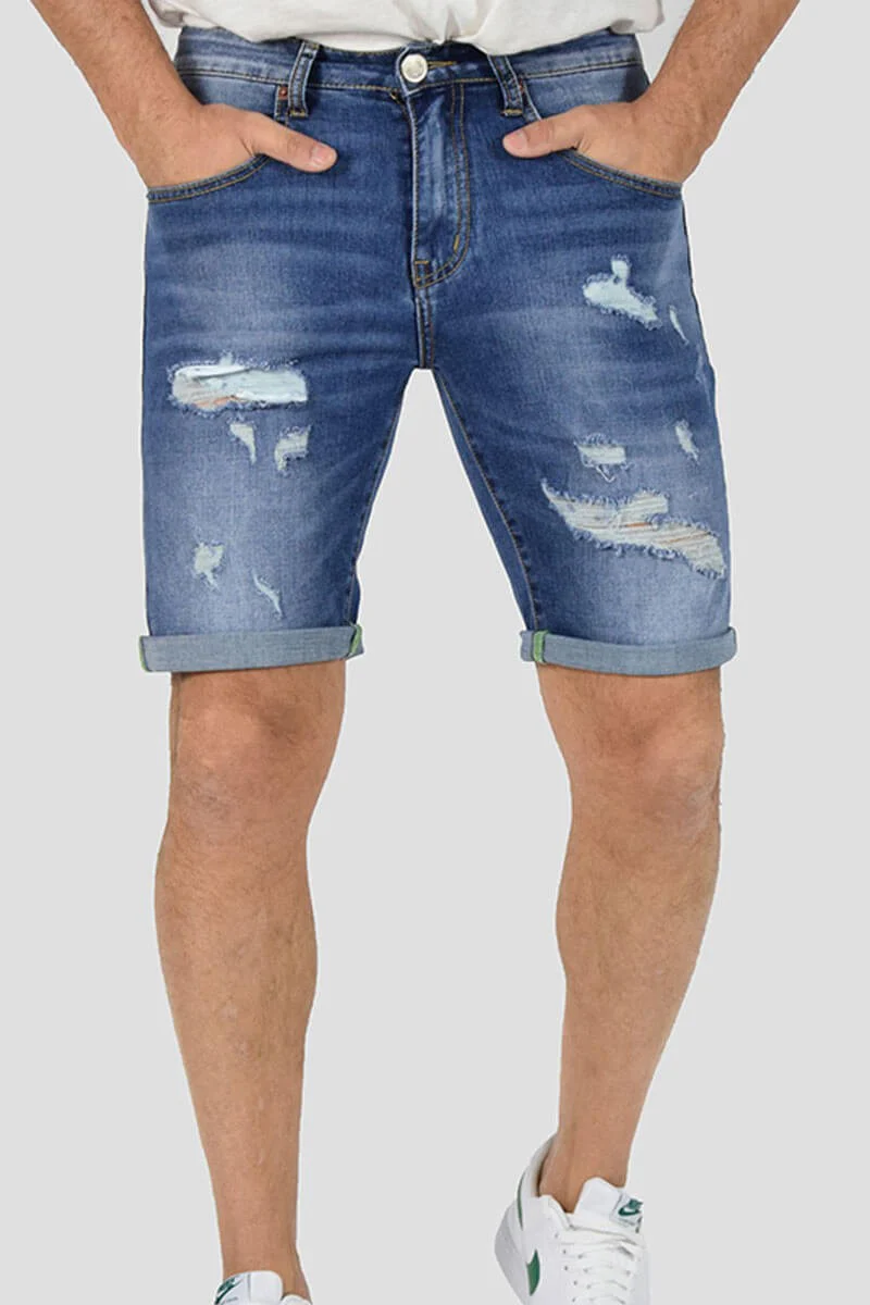 BERMUDA SKINNY CON STRAPPI