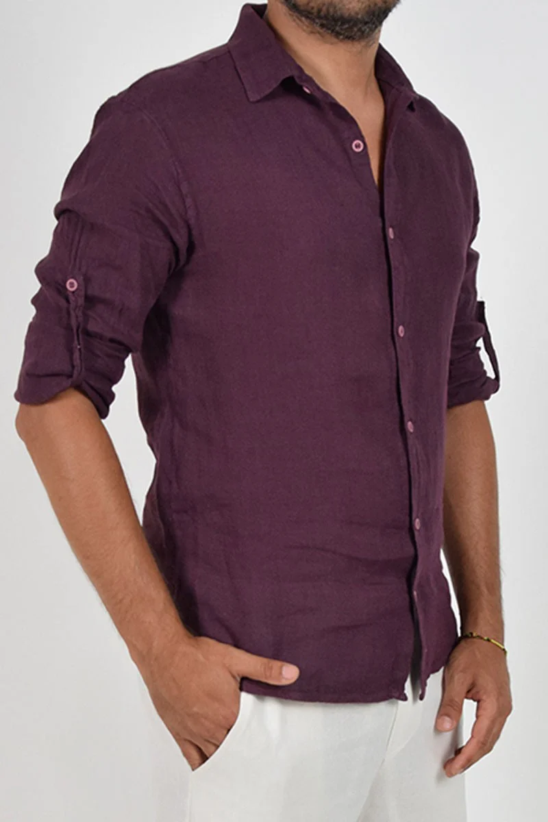 CAMICIA IN LINO - immagine 5