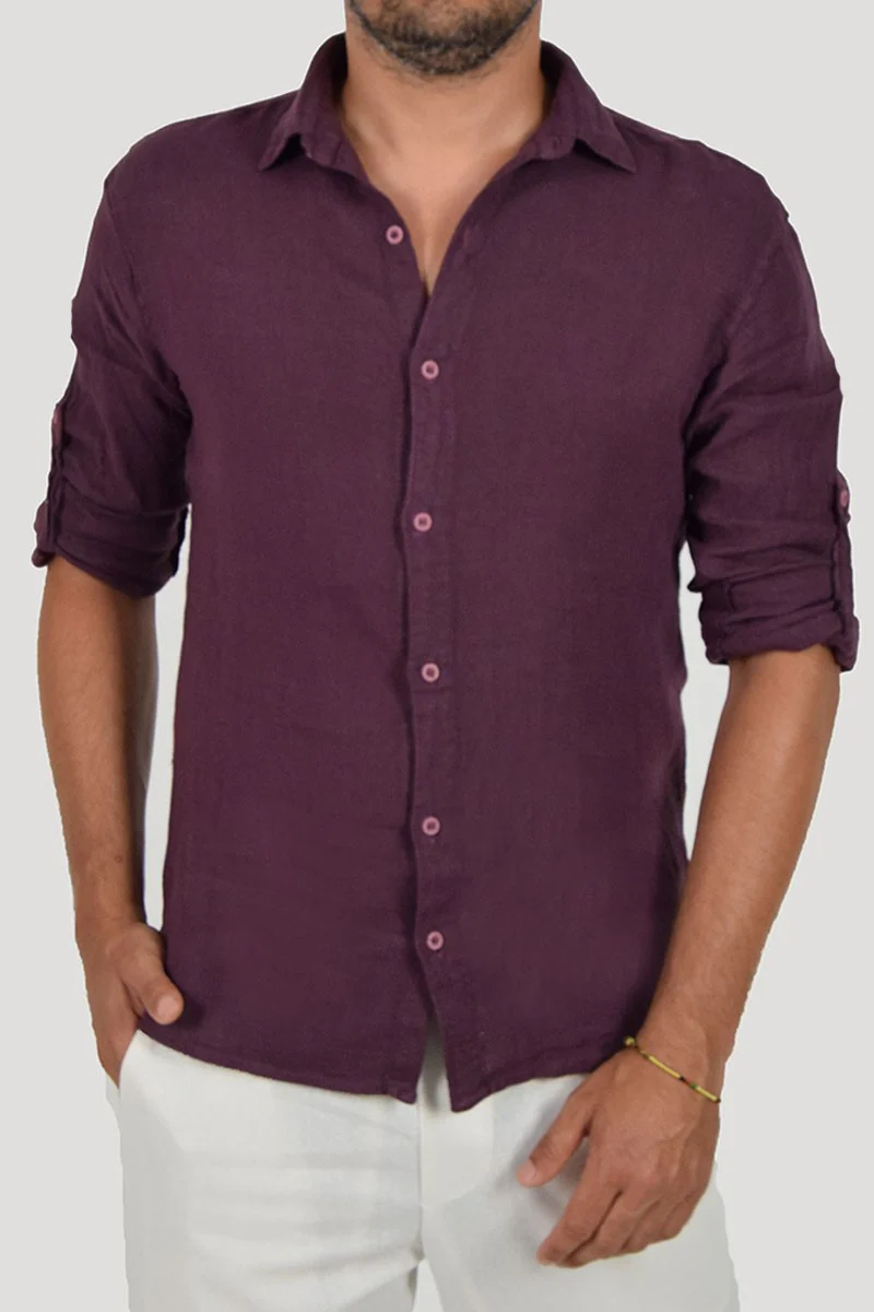 CAMICIA IN LINO - immagine 6