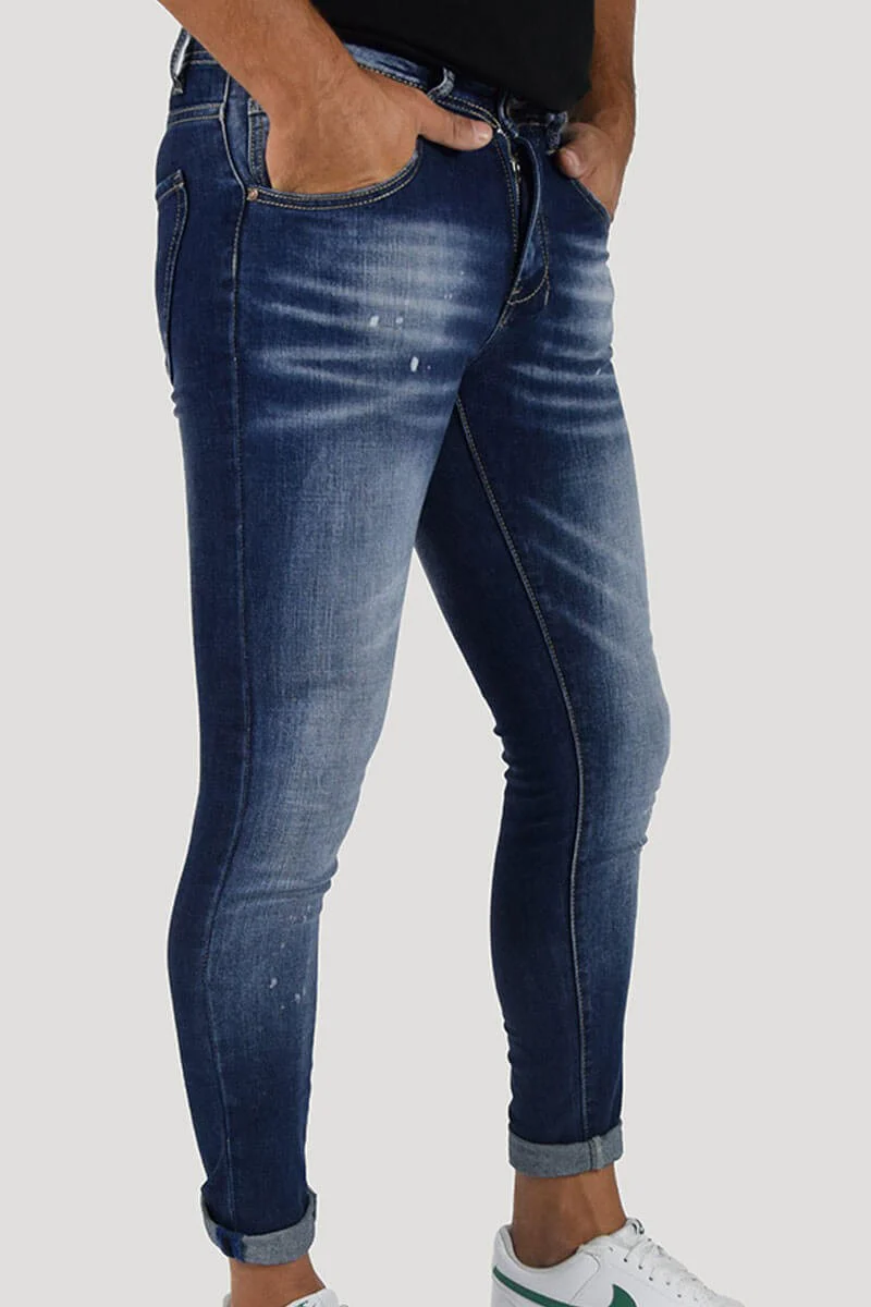 JEANS SKINNY CAPRI CON PITTURA - immagine 3