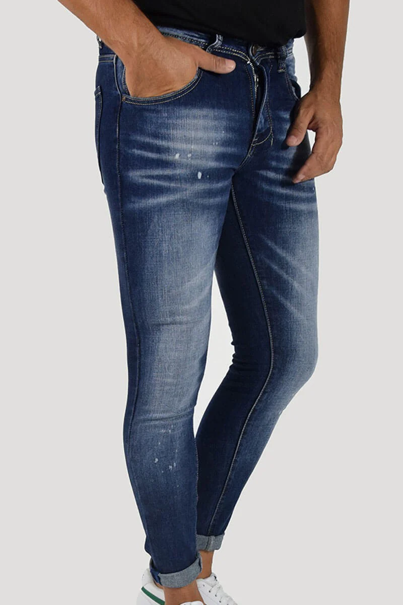 JEANS SKINNY CAPRI CON PITTURA - immagine 4