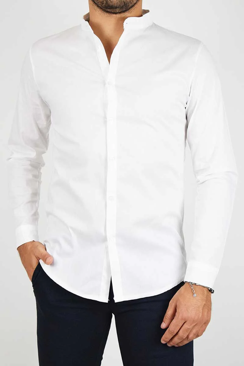 CAMICIA COREANA SLIM FIT - immagine 2