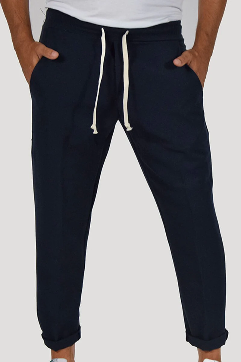 PANTALONI CON LACCIO IN VITA - immagine 5