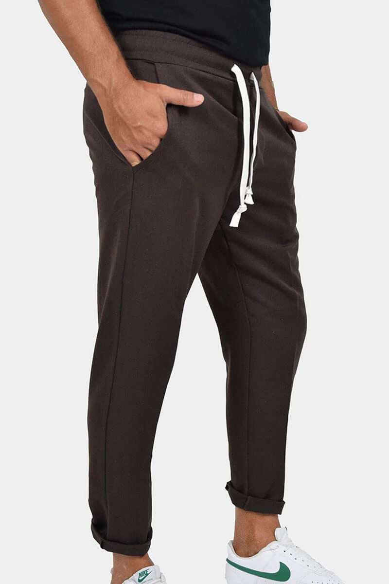 PANTALONI CON LACCIO IN VITA - immagine 5