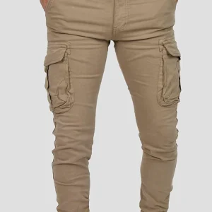 PANTALONI CON TASCONI E POLSINO