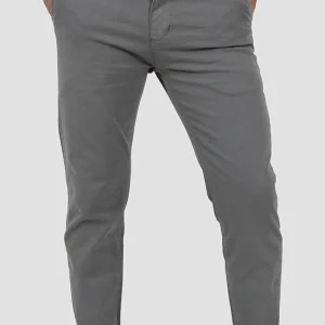 PANTALONI SLIM FIT CON VITA ELASTICIZZATA