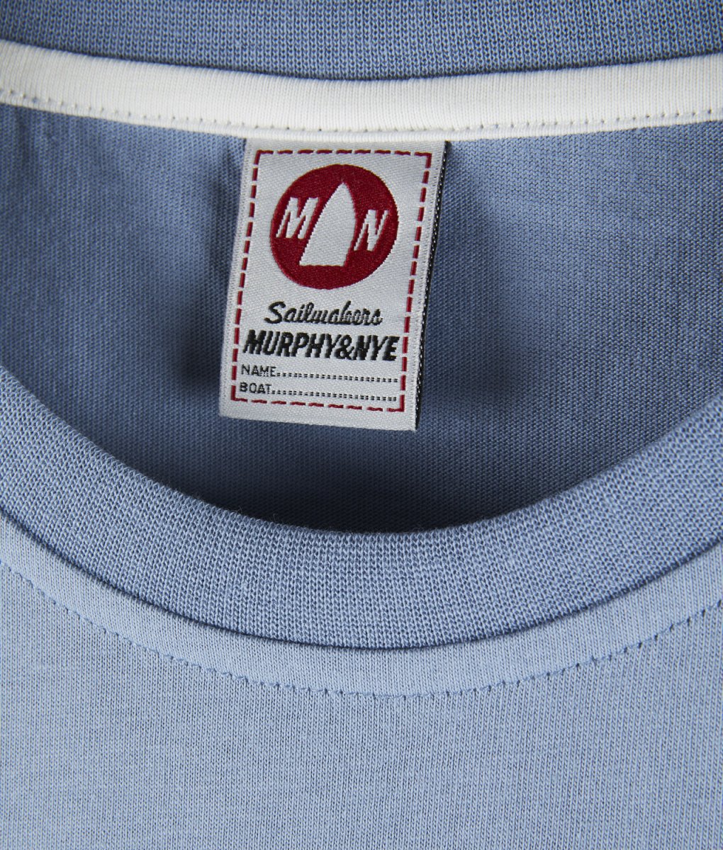 Murphy & Nye t-shirt uomo T521 col celeste - immagine 4