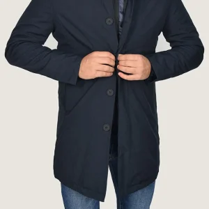 TRENCH TESSUTO TECNICO CON PETTORINA