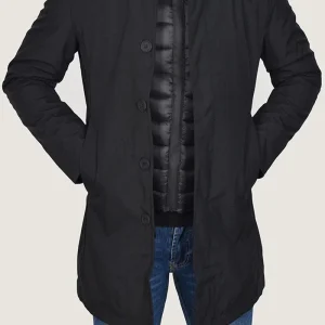 TRENCH TESSUTO TECNICO CON PETTORINA