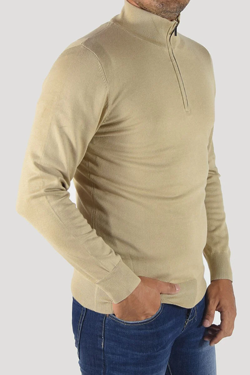 PULLOVER CON CERNIERA SUL COLLO - immagine 6