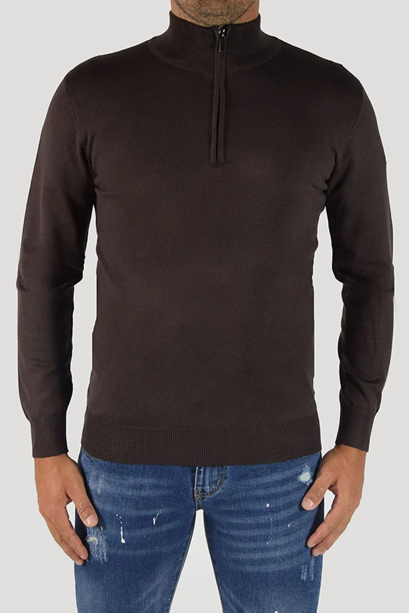 PULLOVER CON CERNIERA SUL COLLO - immagine 5