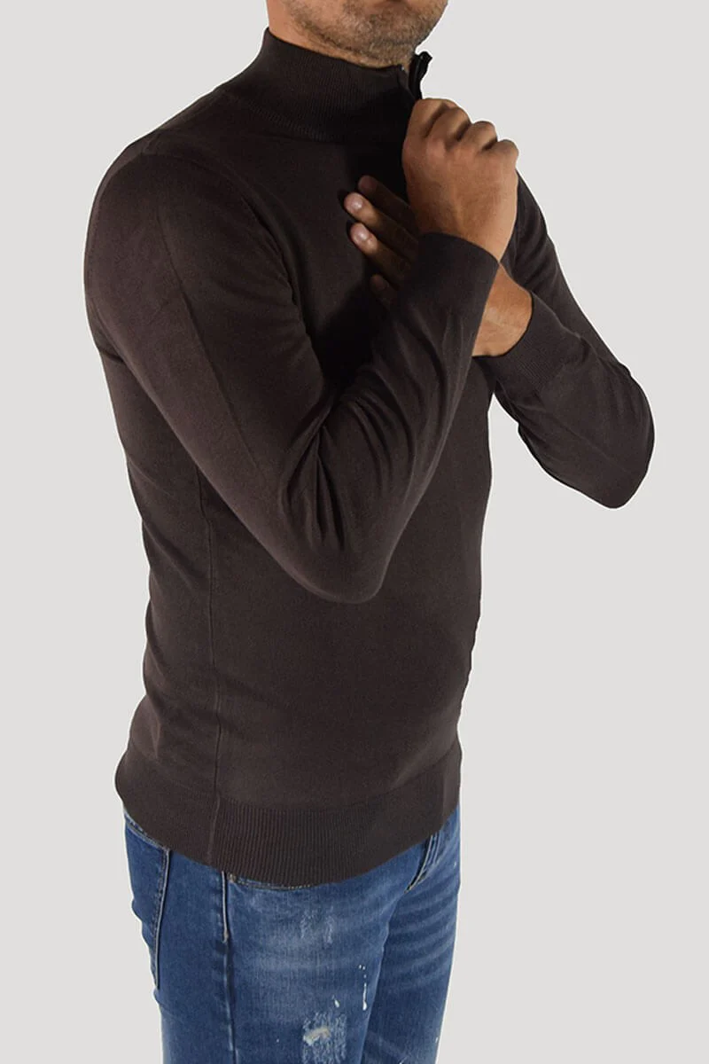 PULLOVER CON CERNIERA SUL COLLO - immagine 7