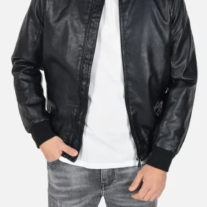 GIUBBOTTO IN ECOPELLE