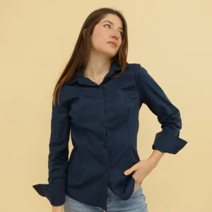 Camicia blu