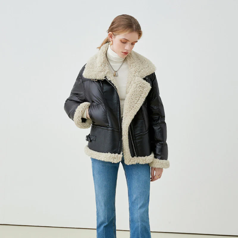 Lamb New Small Thick Warm Bread Jacket - immagine 8