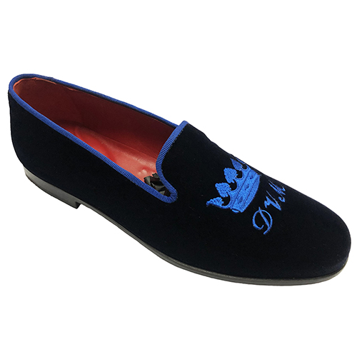 Pantofole slippers con corona e iniziali - immagine 4