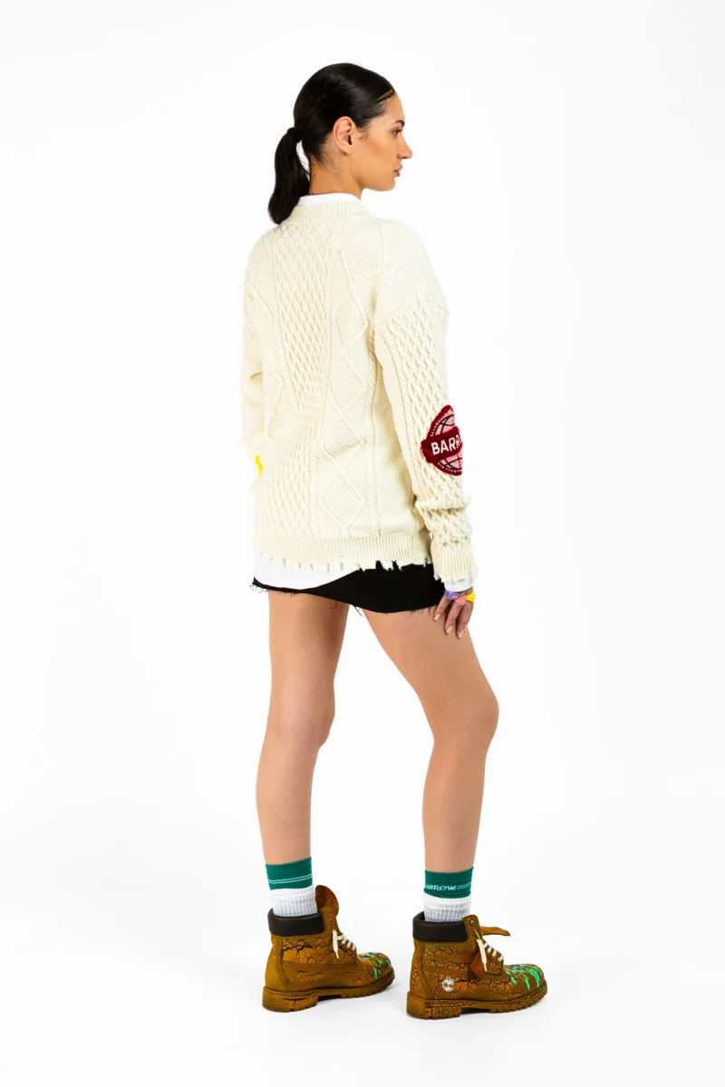 Barrow Maglia Girocollo Destroyed - immagine 7