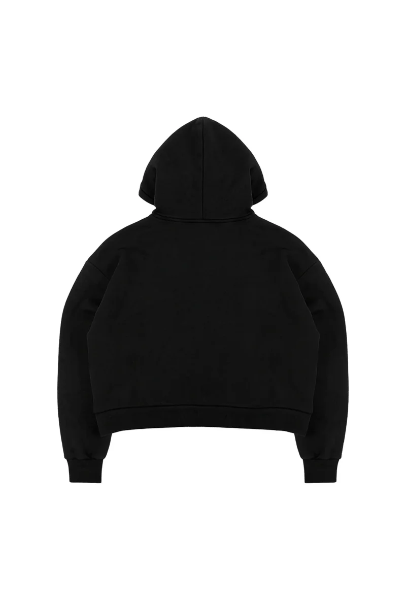 Full Zip "COMFY" Front Logo Black/White - immagine 9