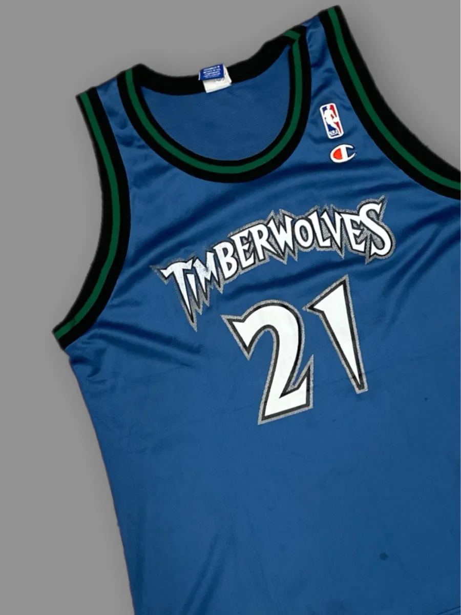 Maglia NBA Vintage Timberwolves GARNETT 21 tg 44