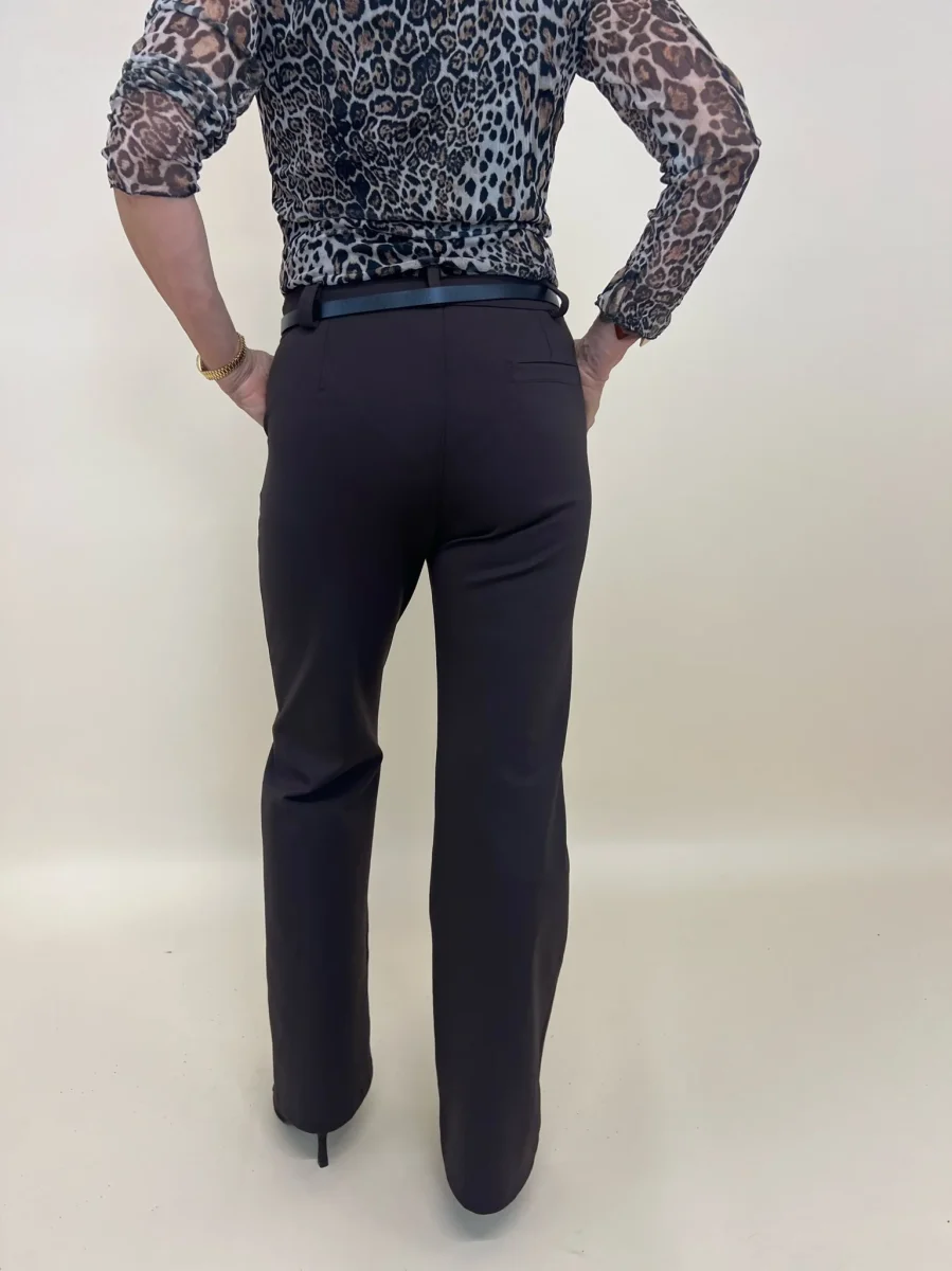 Pantalone Punto Milano Marrone - immagine 4