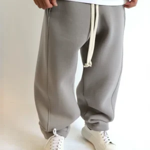 Pantalone tuta baggy ferro grigio