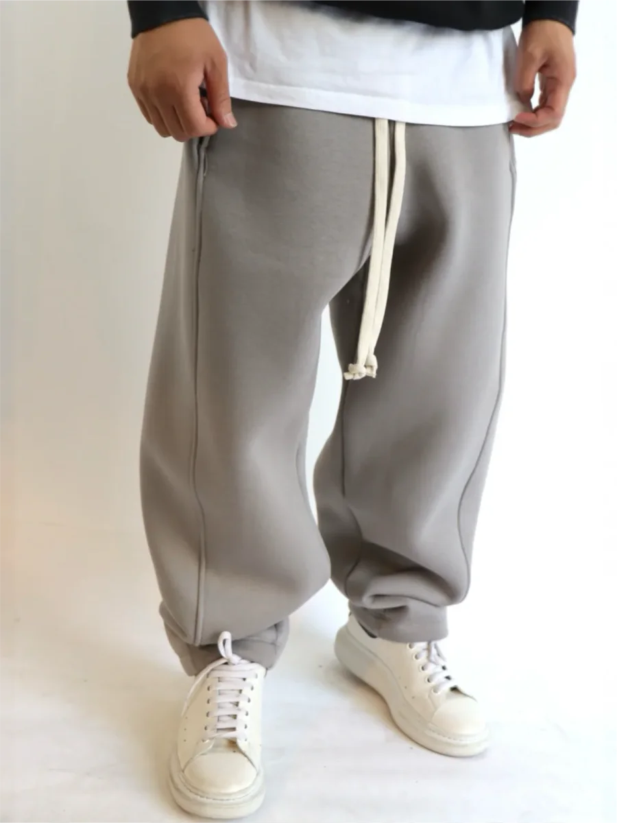 Pantalone tuta baggy ferro grigio - immagine 2
