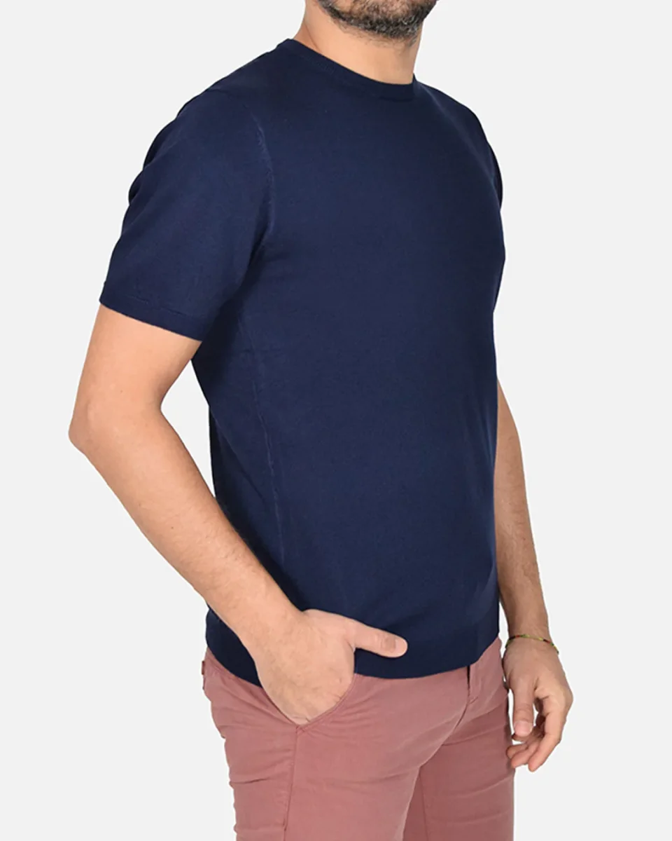 Maglia in filo a manica corta - immagine 3