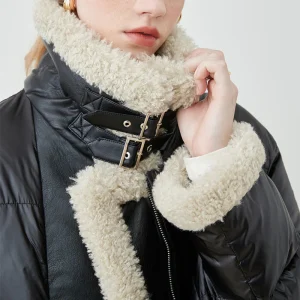 Lamb New Small Thick Warm Bread Jacket