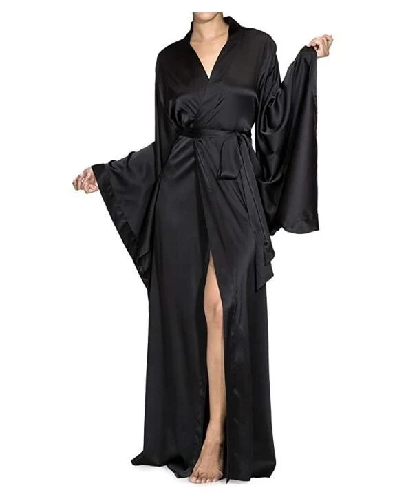 Fashion Nightwear One-piece Satin Bridesmaid Bathrobe - immagine 9