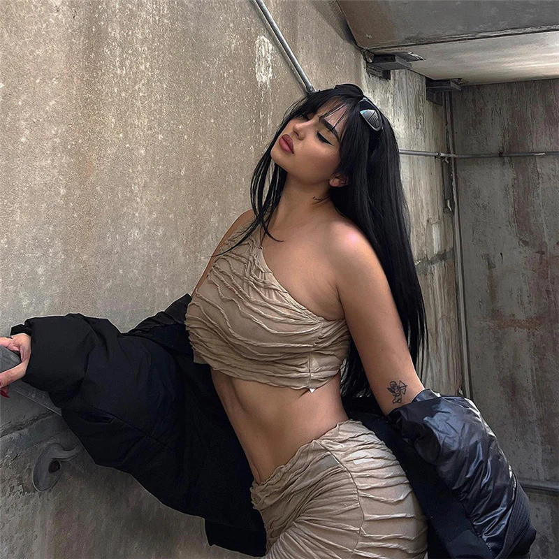 Fashion High Waist Slim Bag Hip Suit Women - immagine 3