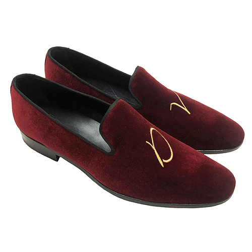 Slippers in velluto con iniziali personalizzabili - immagine 8