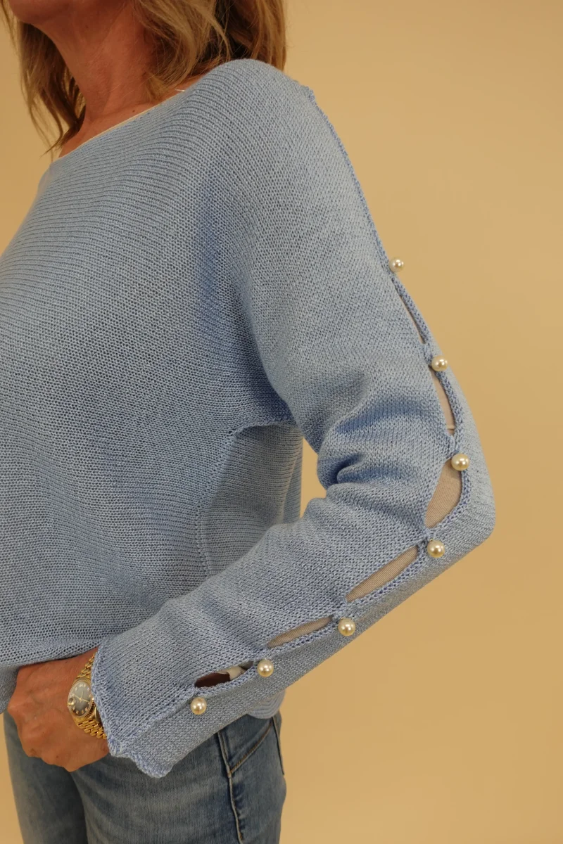 Maglia Hole Azzurra - immagine 5