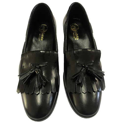 Mocassino con frangia in vitello - immagine 4