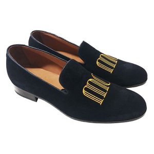 Slippers in pelle scamosciata personalizzabili