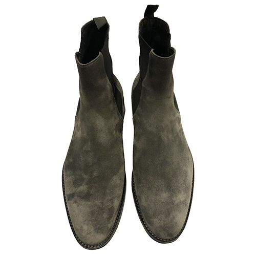 Stivaletti modello con elastico in camoscio - immagine 4