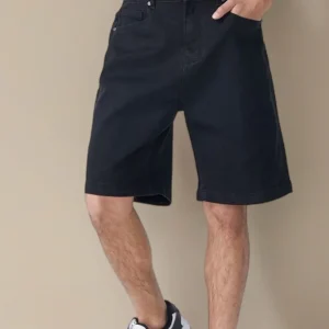 Jeans baggie uomo nero