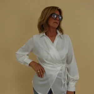 Camicia Intreccio Bianca