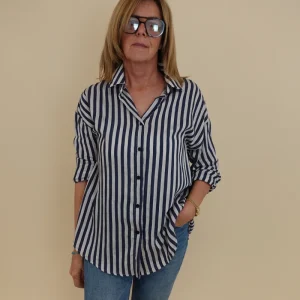 Camicia Over Blu