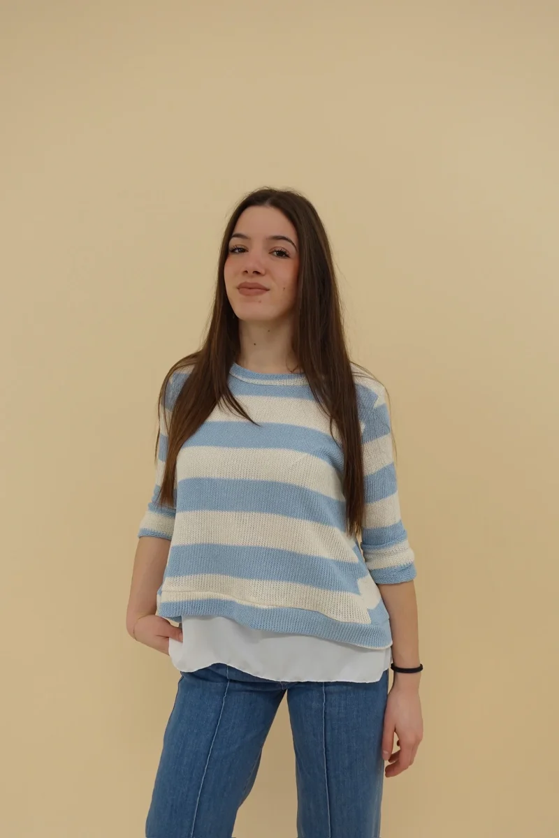 Maglia Marilena Azzurro