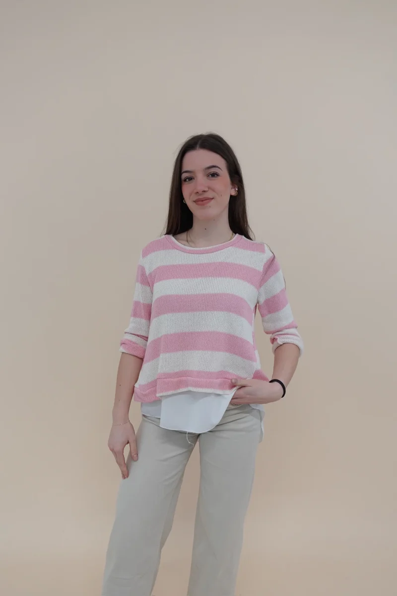 Maglia Marilena Rosa - immagine 2