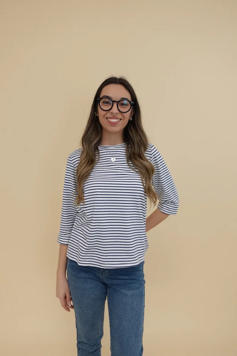 Maglia Line Blu - immagine 2