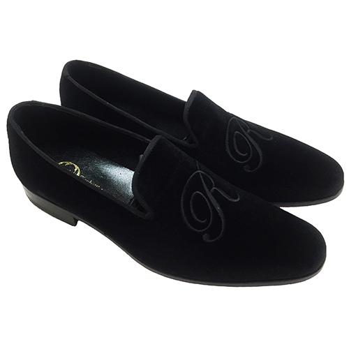 Slippers in velluto con iniziali personalizzabili - immagine 6